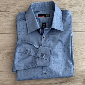 J.Ferrar Men's Slim Stretch Shirt